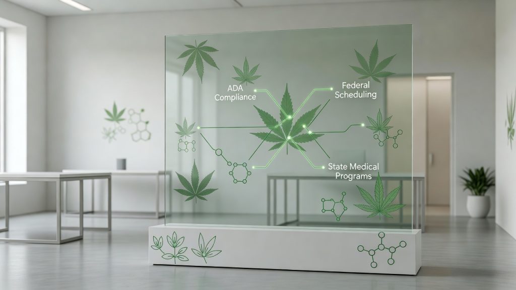 Les conflits entre la loi ADA et les politiques fédérales et étatiques sur le cannabis médical