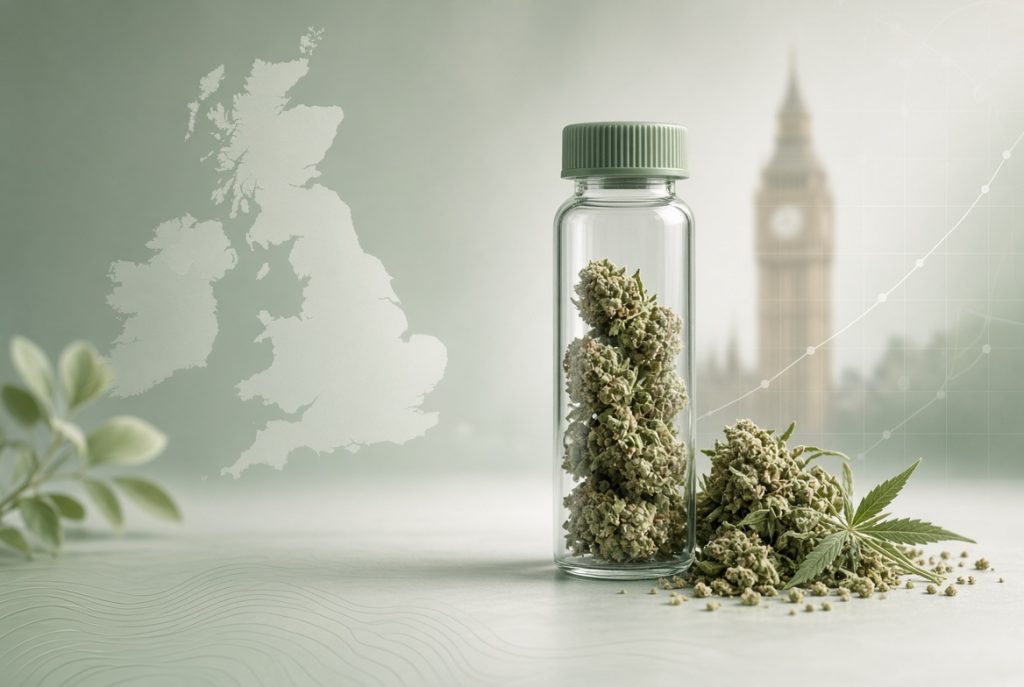 Royaume-Uni : plus de la moitié des fleurs de cannabis médical dépassent désormais 25 % de THC