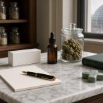 Comptoir de pharmacie et texte de loi : cannabis médical en Allemagne